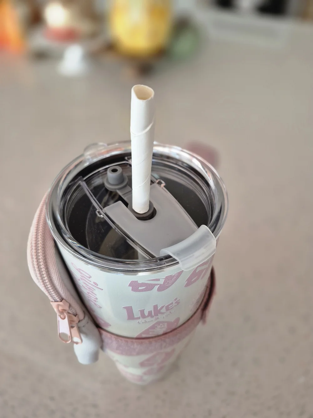 Gilmore Girls Pink Lukes Tumbler